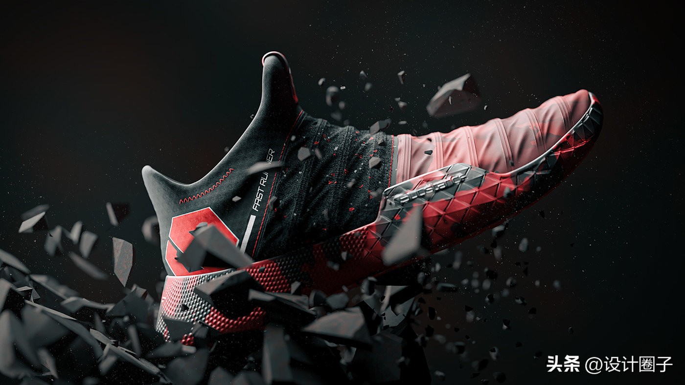 红色恶魔鞋,高级感红色鞋