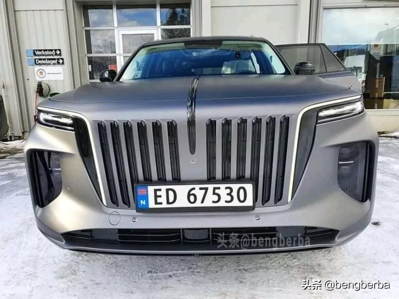 2022新款红旗e-hs9燃油版五座,红旗hs9出口多少钱