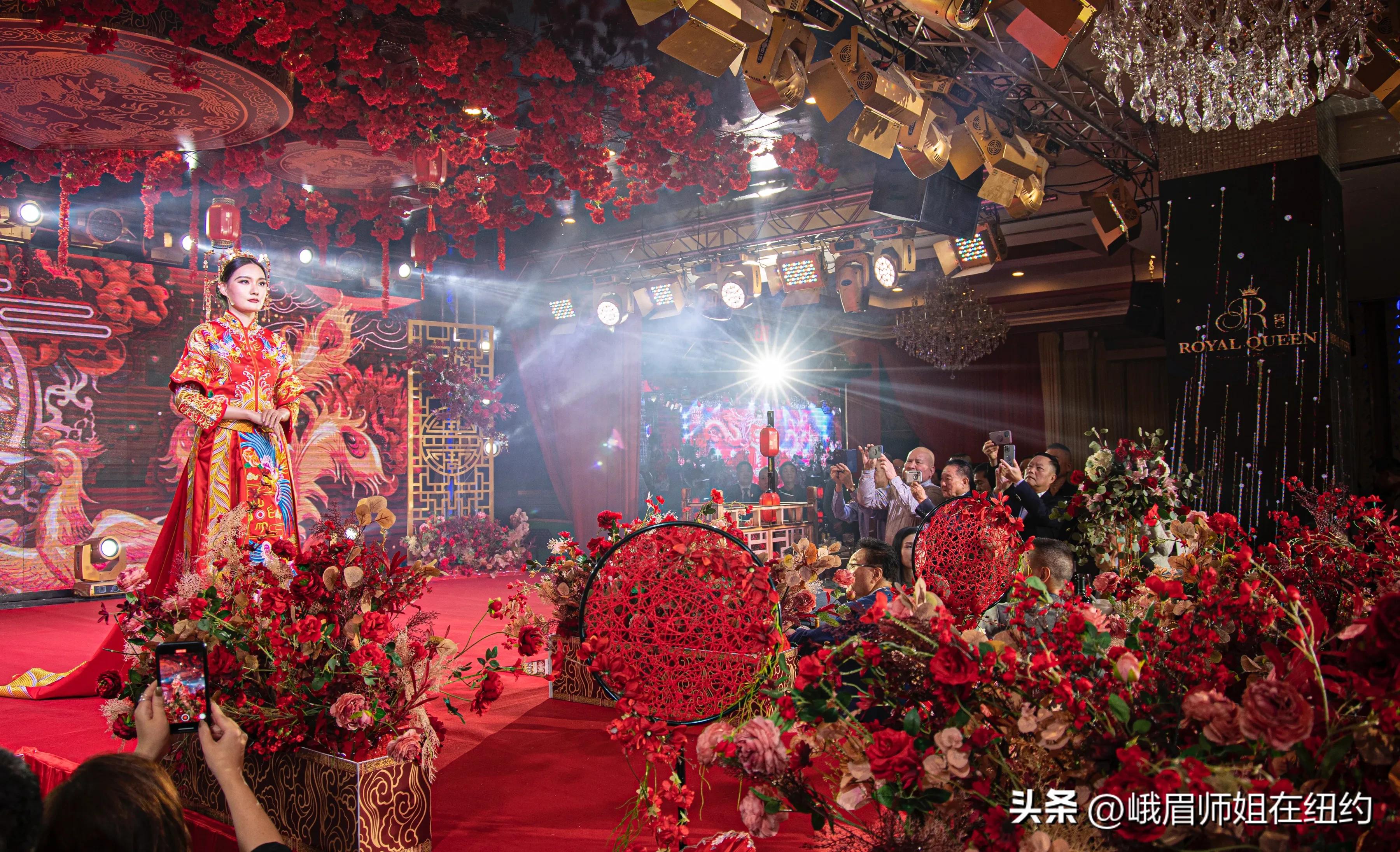 纽约华人首场婚礼秀，在君豪盛大开幕，群星璀璨