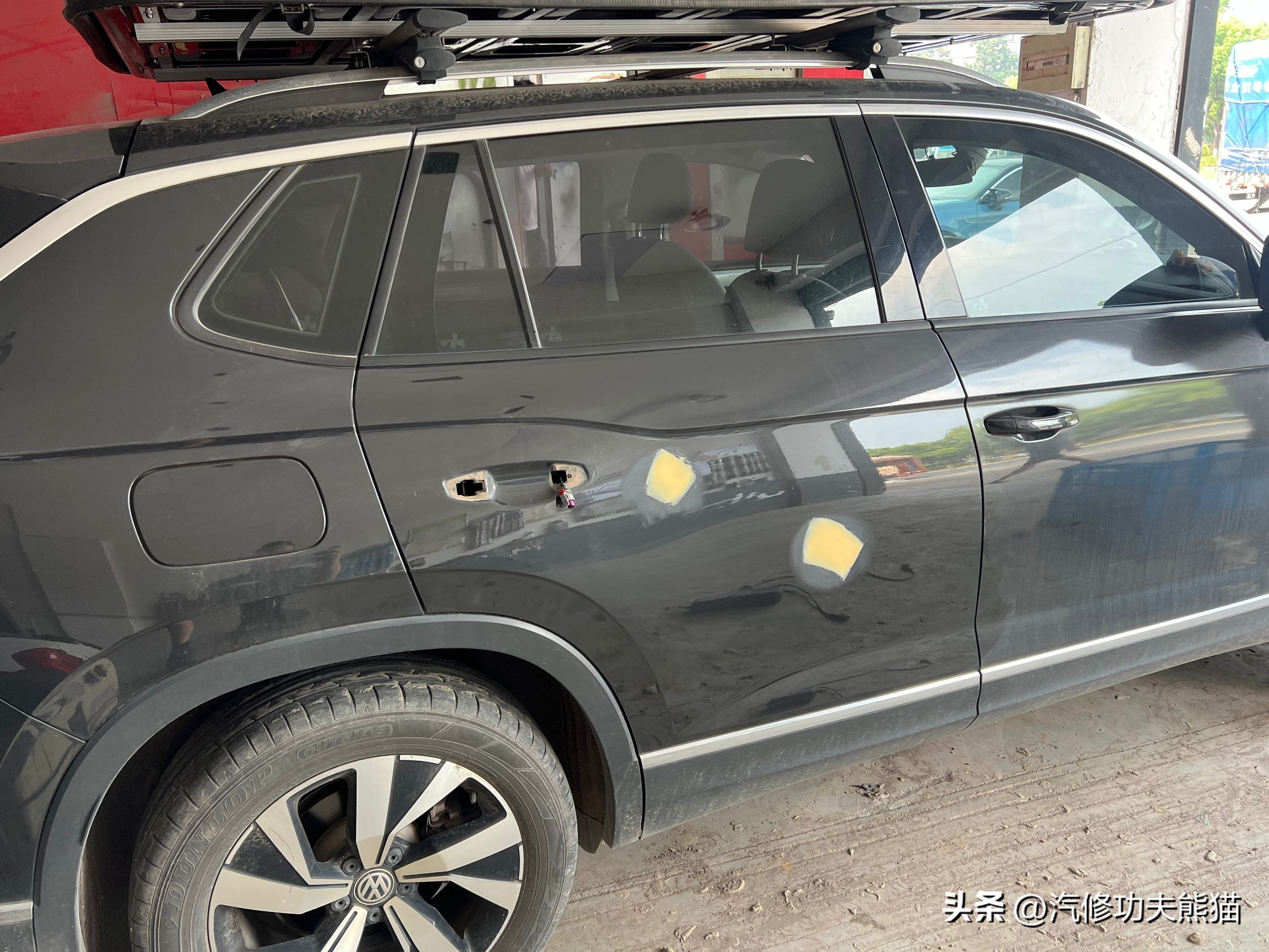 探岳后门刮蹭一点补漆多少钱,一汽大众探岳小划痕怎么处理