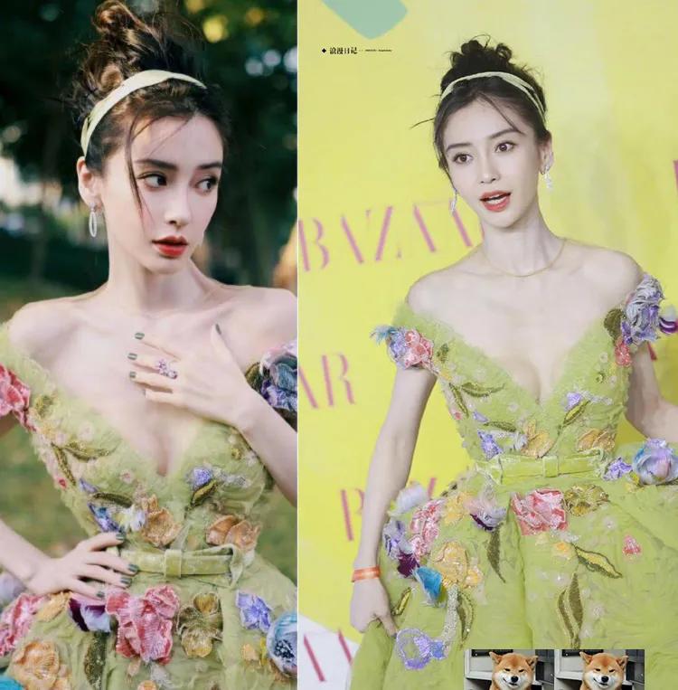 童瑶时尚芭莎红毯,杨幂惊艳亮相嘉人超级盛典红毯