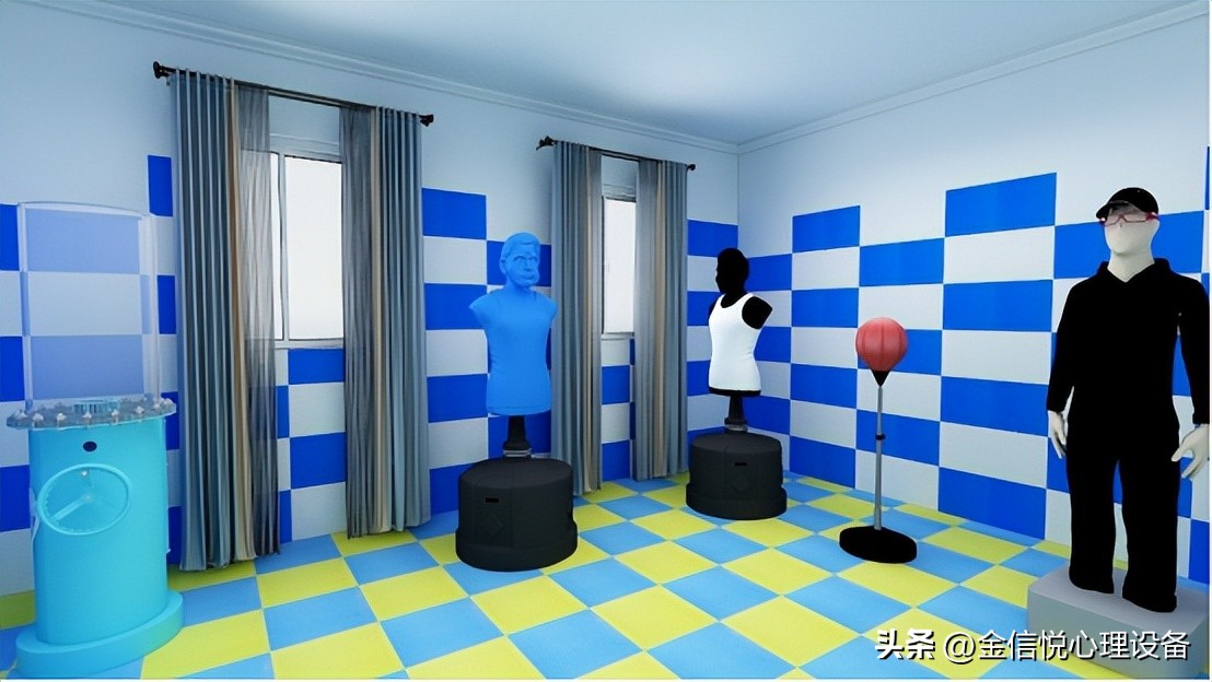 心理咨询室建设经验分享|情绪宣泄器材有哪些？「金信悦」