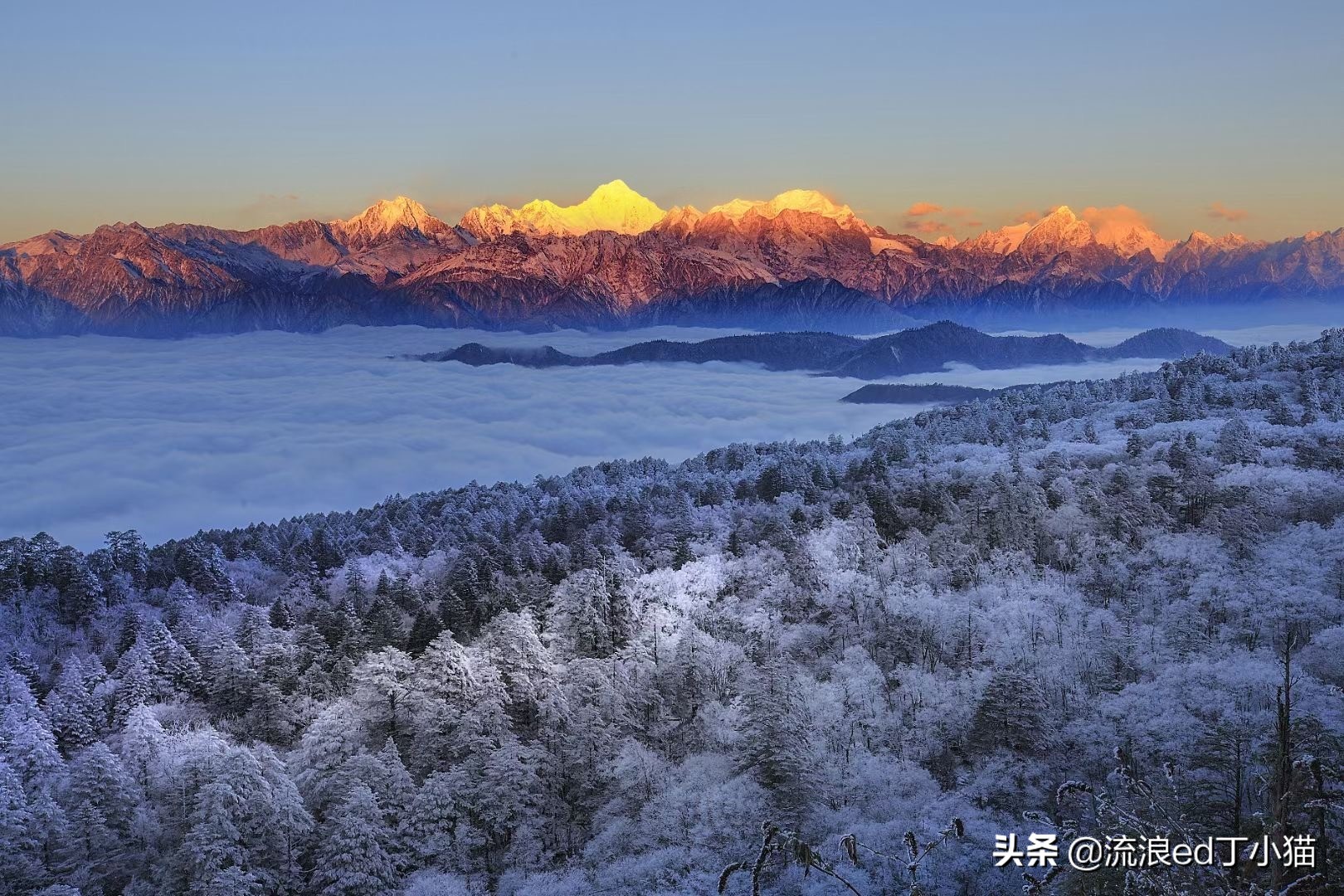 四川能玩滑雪的雪山,王岗坪贡嘎滑雪场