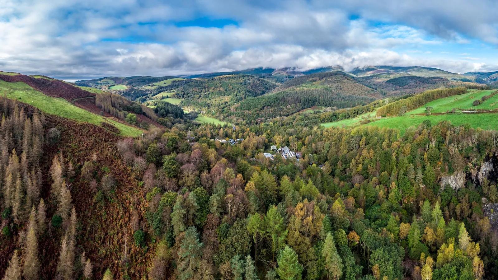 英国威尔士小镇,威尔士小镇