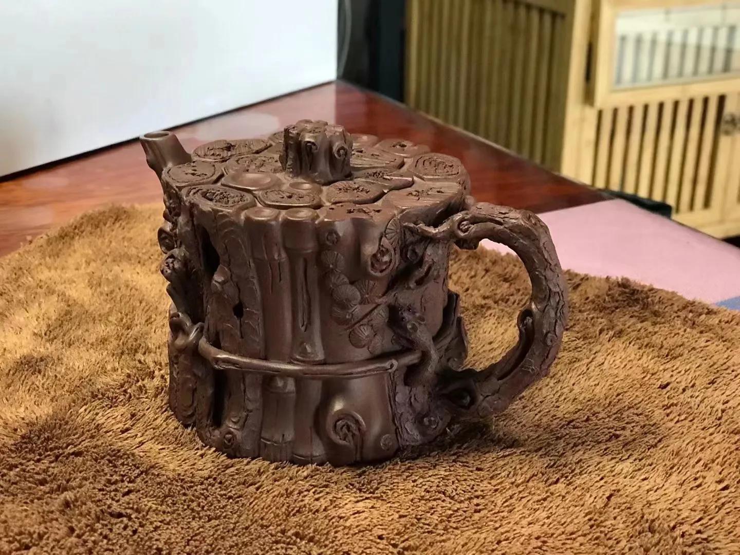 束柴三友壶,花货中的王者