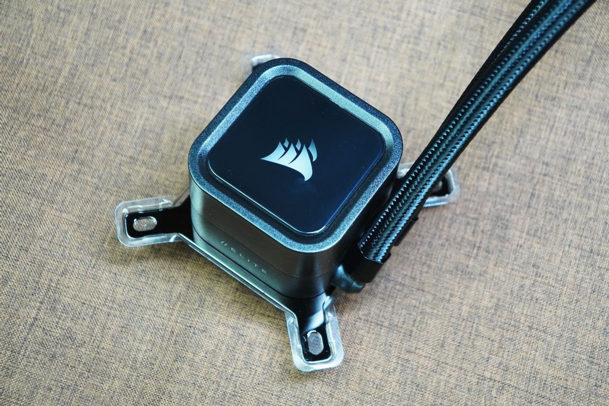 美商海盗船h150ipro水冷拆解,海盗船h150i精英版六风扇