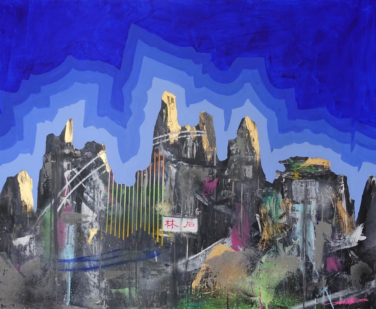 风景后期水墨,风景后期前后对比