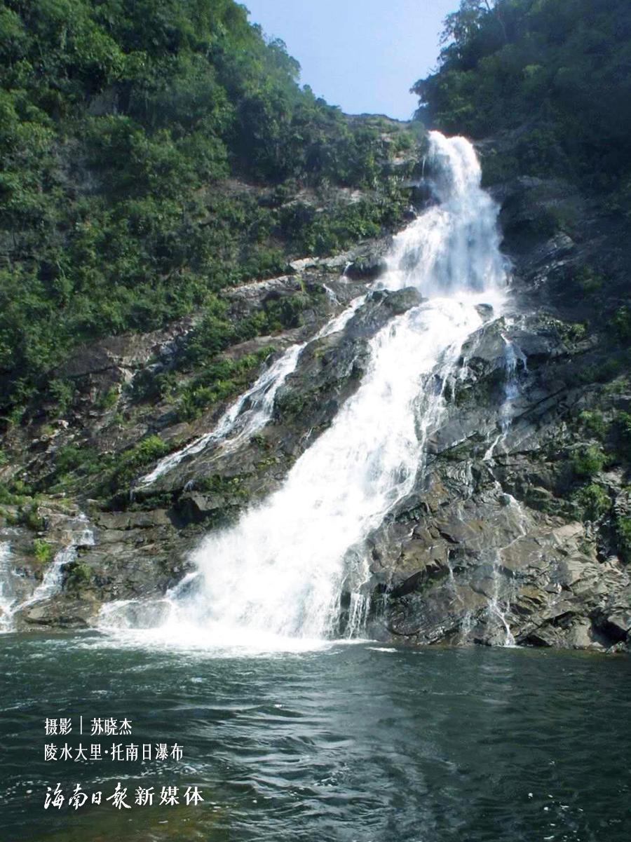海南有哪些瀑布景区,海南白沙罗帅村瀑布