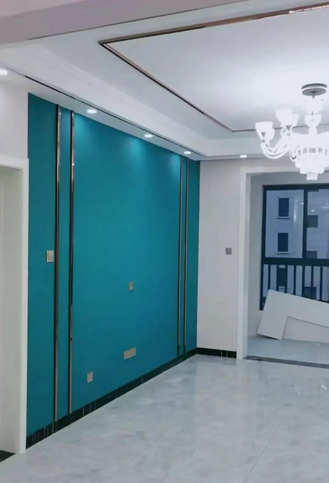 2019影视墙壁布效果图大全集,简约壁布影视墙图片大全集