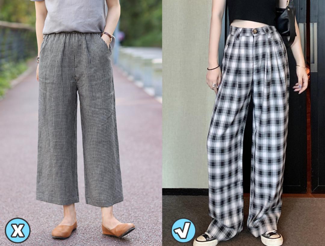 适合胖女生的裤子和衣服推荐,180斤矮胖女穿哪种裤子