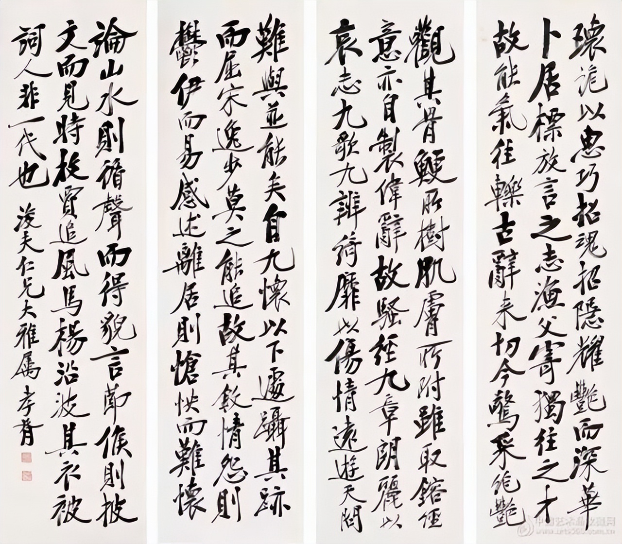 他用100首诗记录了历代书法名家,马一浮100首名人诗