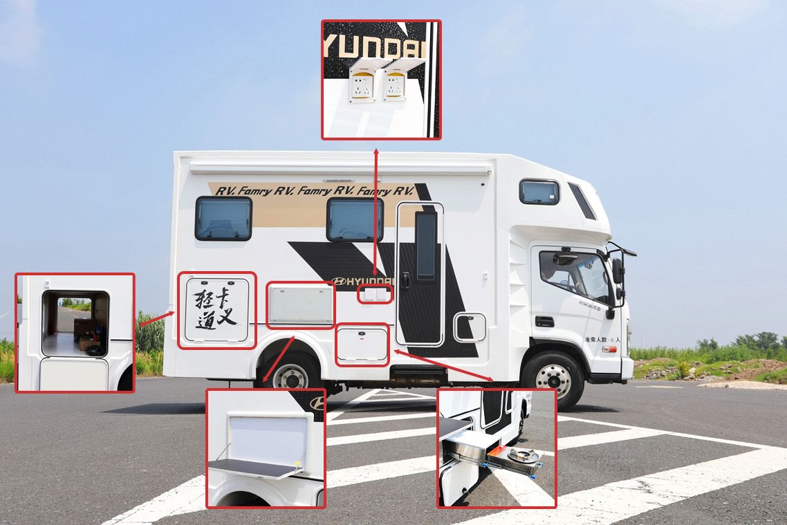 2022款法美瑞现代轻卡房车游西藏,法美瑞现代轻卡房车川藏线