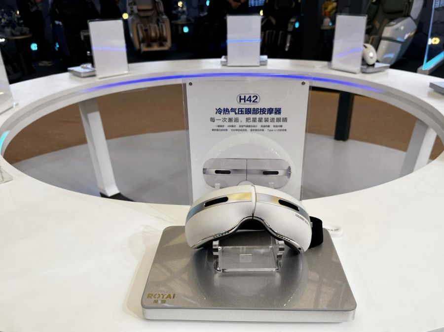 AWE2023｜荣泰RT8900AI双子座按摩椅参展，“私人”按摩直达深层