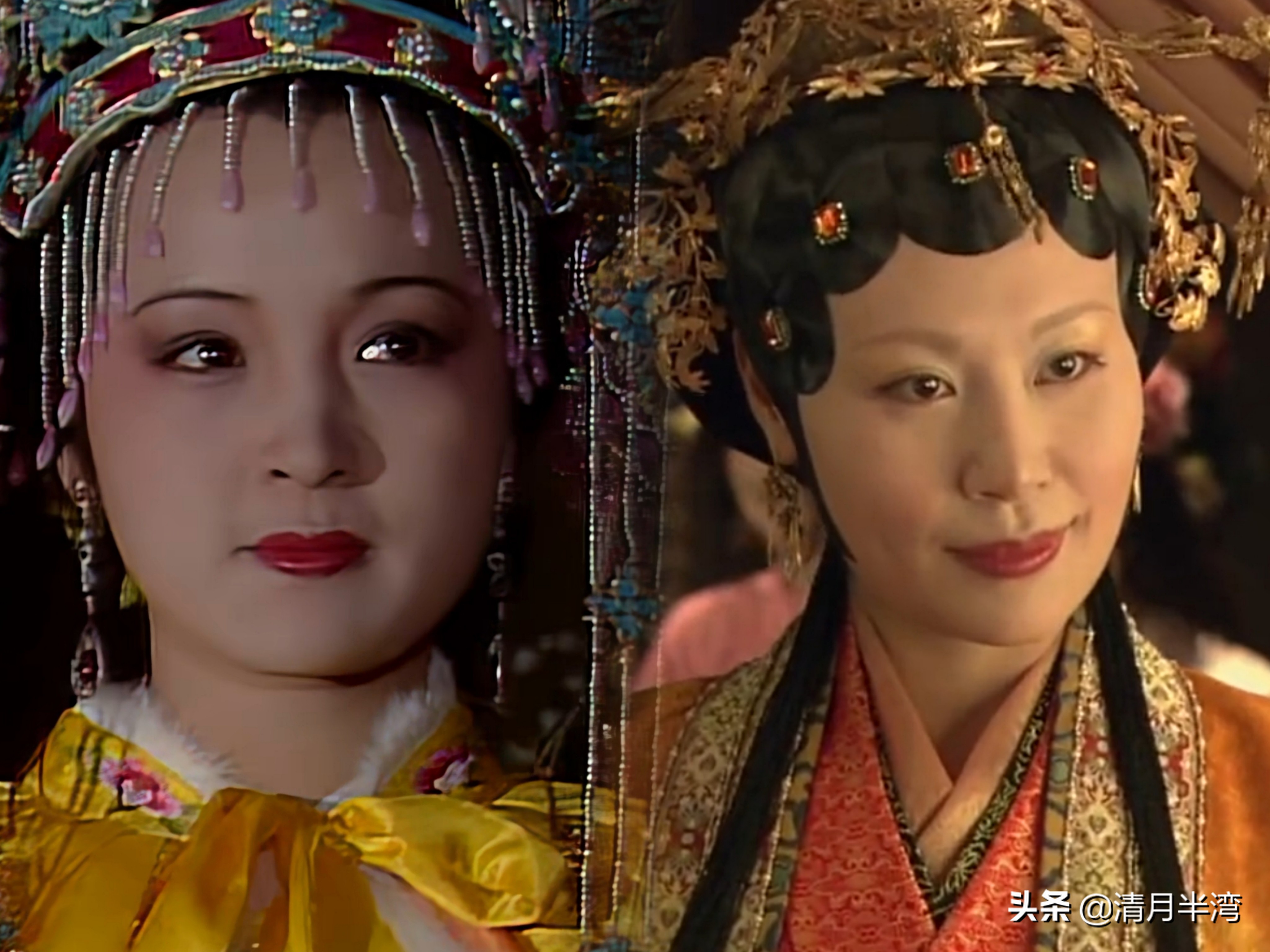 两版红楼梦金陵十二钗颜值对比,87版红楼薛宝钗最漂亮吗