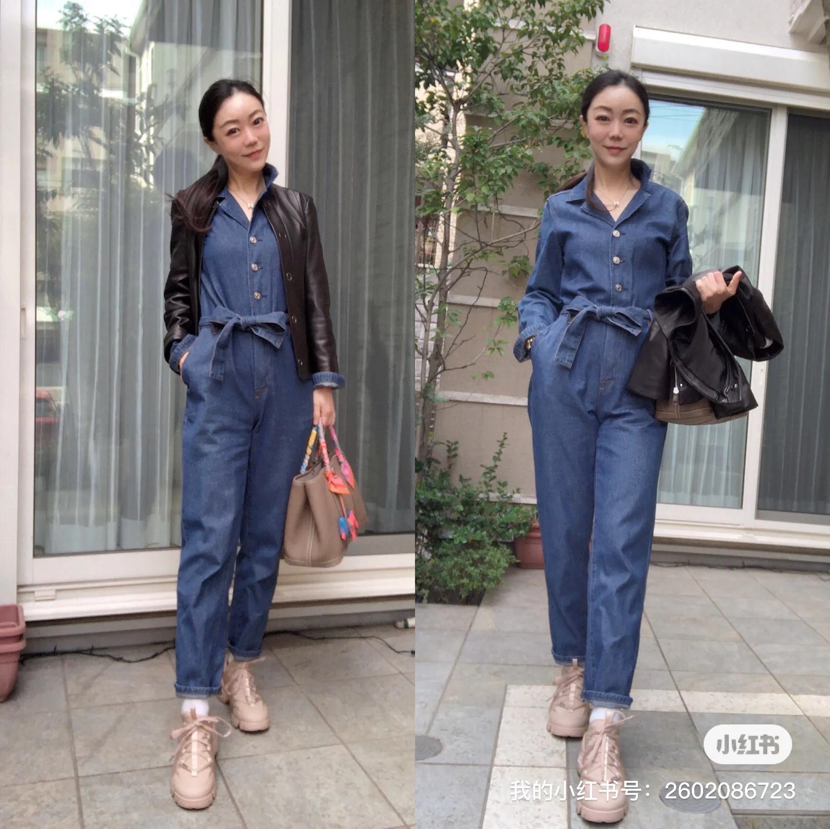 40岁+穿连体裤All in one依然很飒