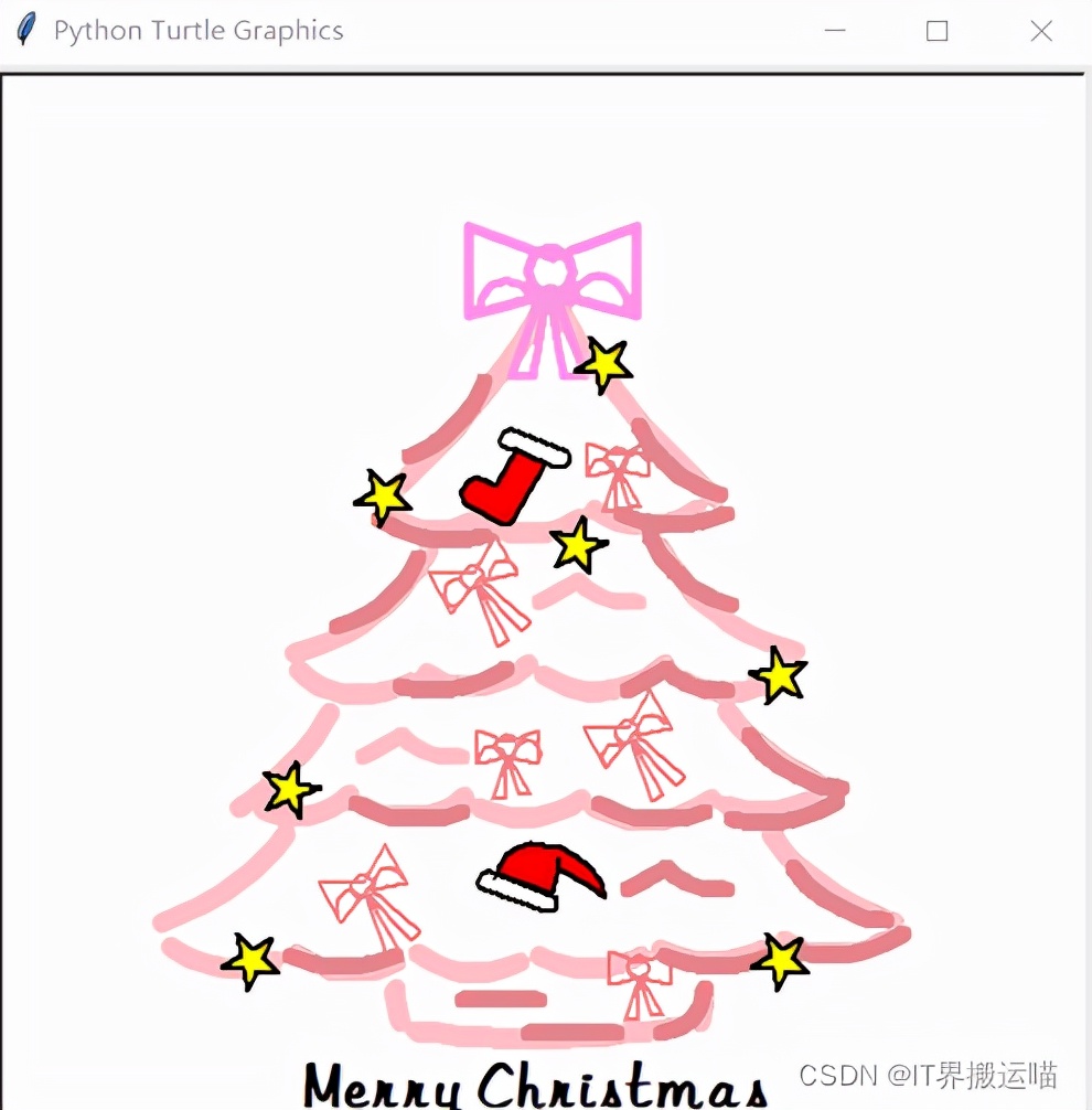 python给女朋友画圣诞树,python用什么软件画圣诞树