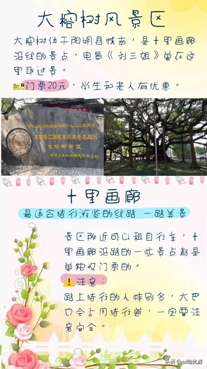 桂林阳朔甲天下景点,桂林阳朔漓江甲天下风景图片