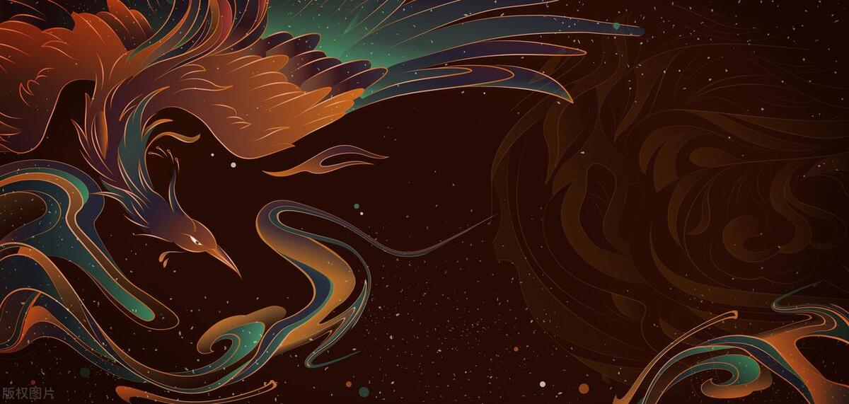 凤凰逐日的寓意和象征,飞翔的凤凰寓意