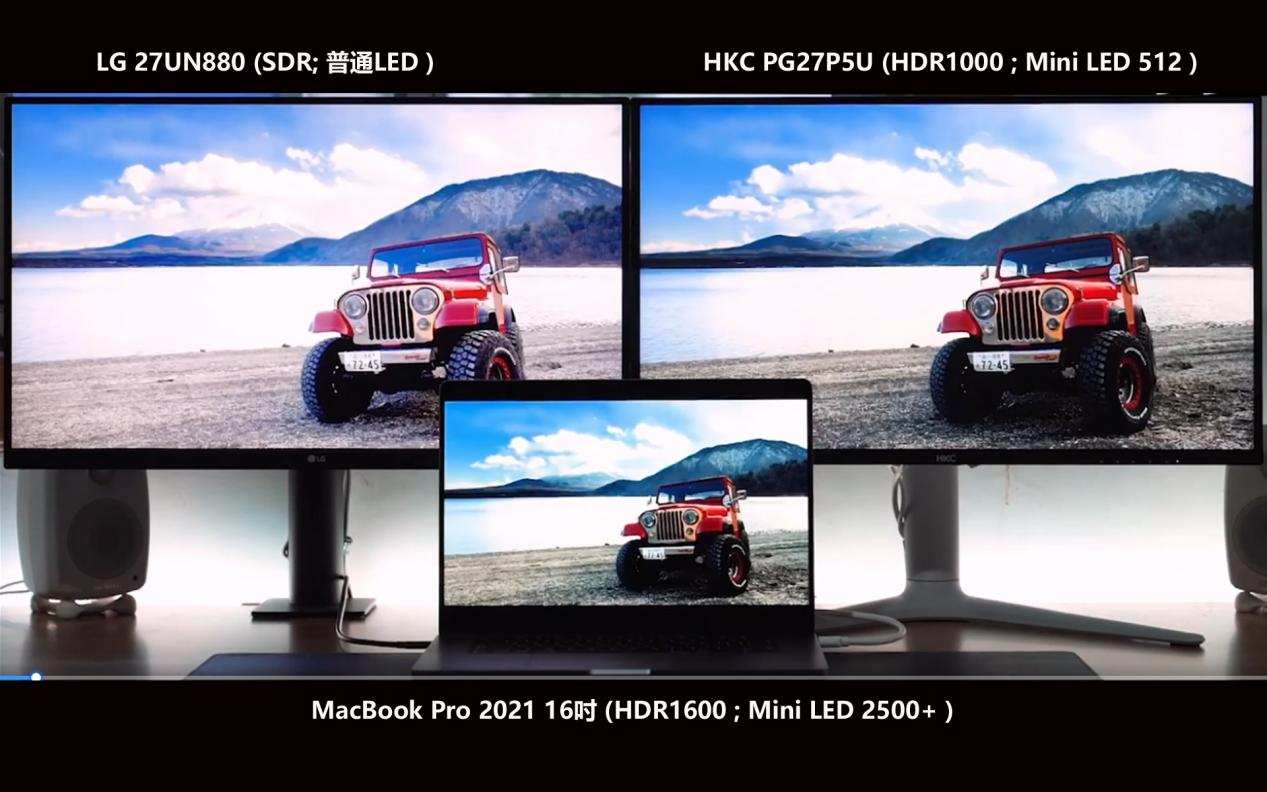 miniled显示器对比lcd显示器,miniled显示器技术成熟了吗