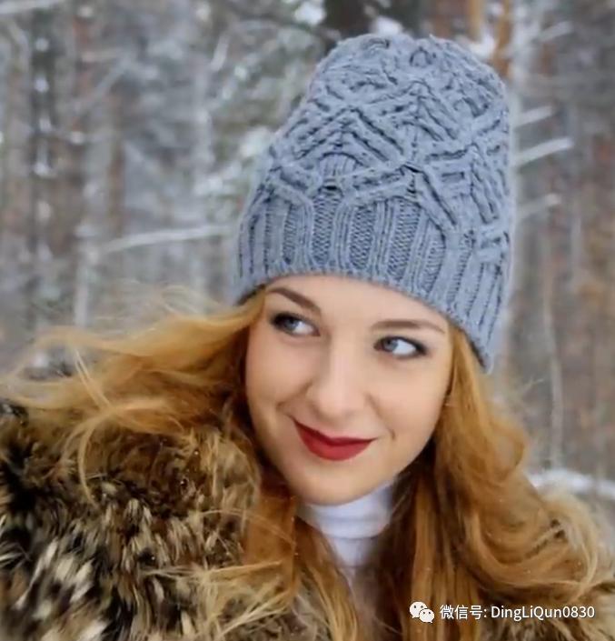 女士针织年轻款的洋气针织帽,针织帽合集