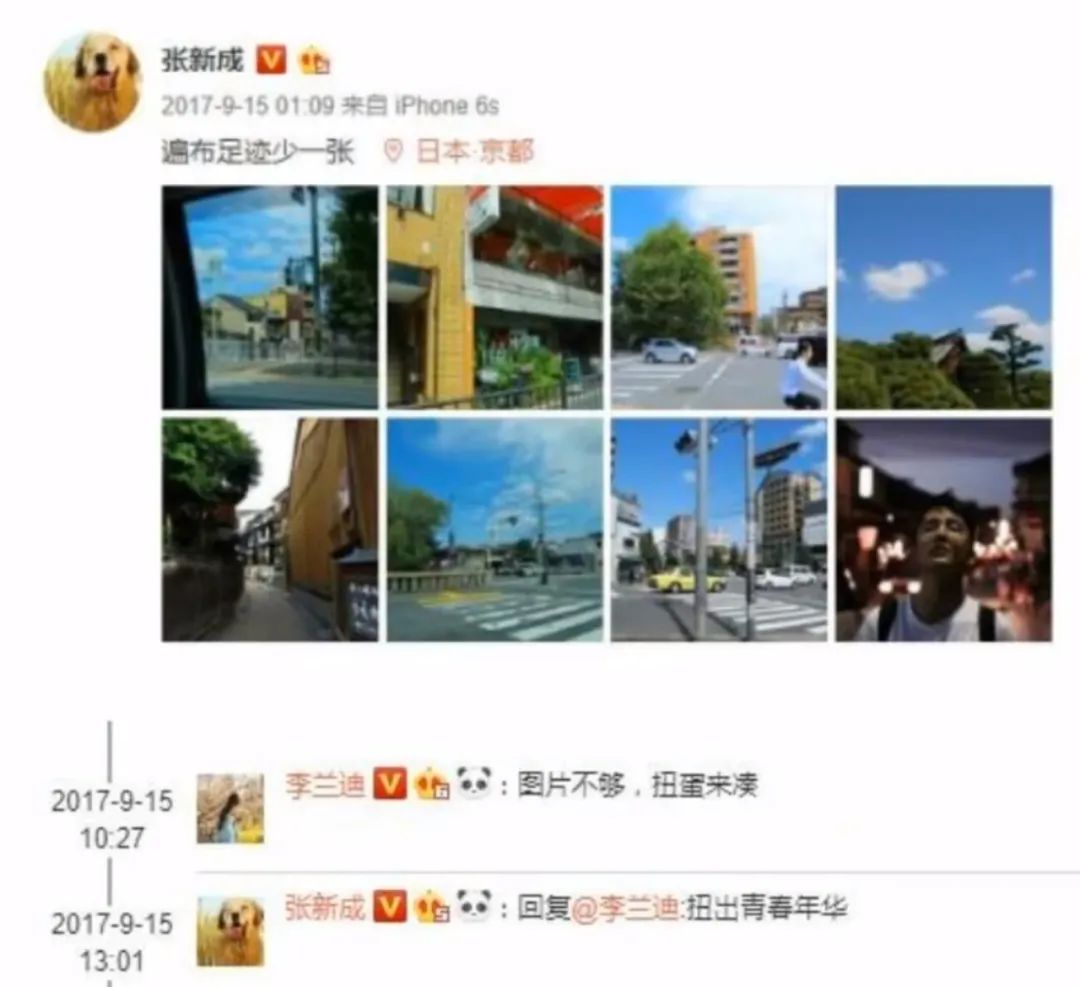 张新成李兰迪泰国正面照,李兰迪张新成泰国同游