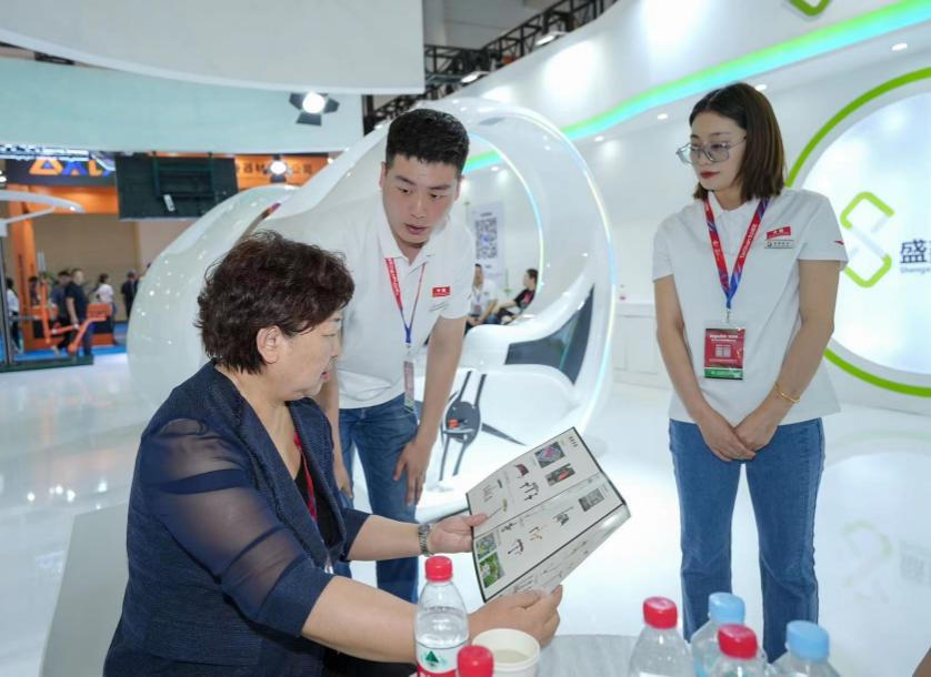 *局破**·蝶变——天津盛鑫体育亮相2023年厦门体博会