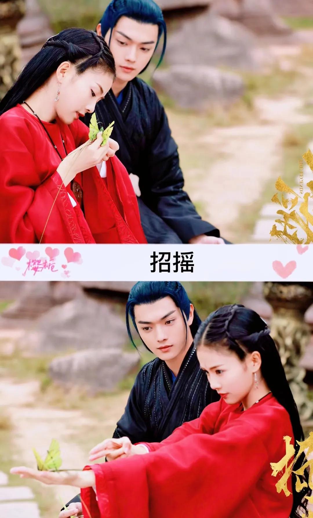 白鹿3部戏6个角色,男女主角一起演的三部电影