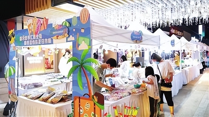 夜经济点燃人间烟火气图,夜经济点燃烟火气