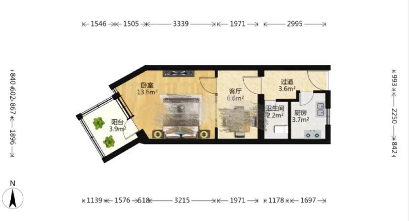 月流通十几套，300万上车南三环两居，这地儿最近有点火