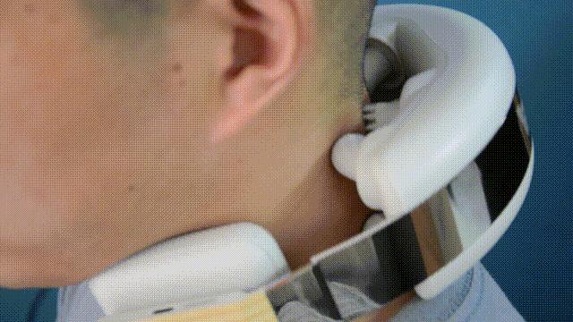 新款家用便携式充电颈椎按摩仪 (moza全颈椎按摩仪测评)