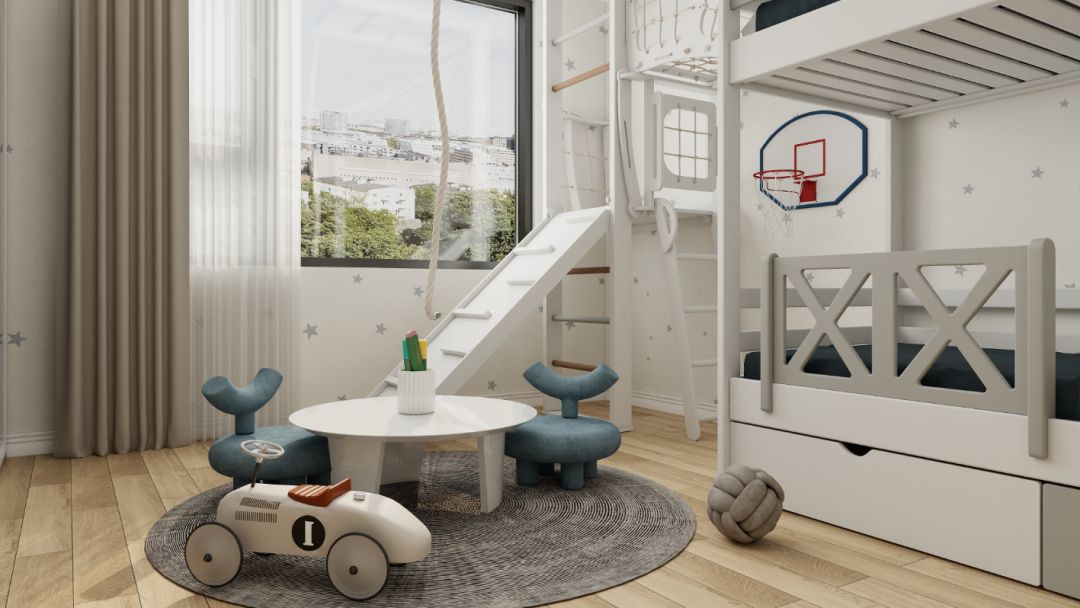 儿童房就要这样装,儿童房这样装修太美了