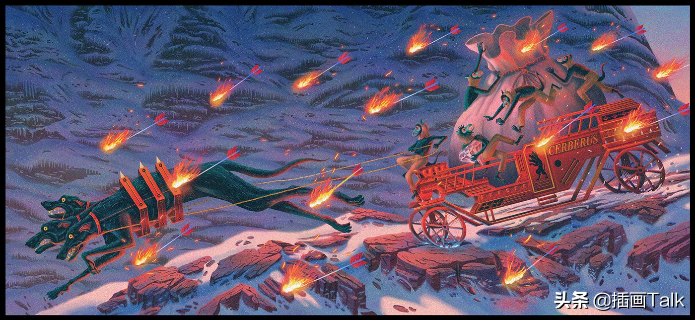 瑞士插画师DexterMaurer，微妙的和谐感