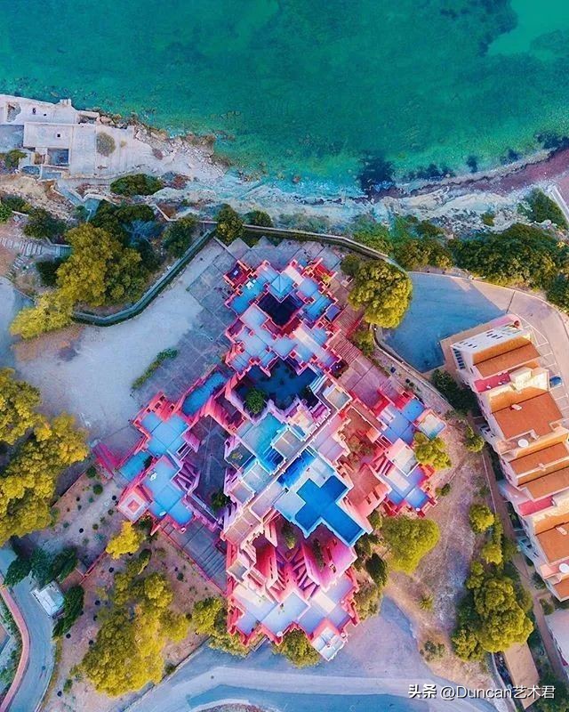 西班牙海边的纪念碑谷,西班牙海岸纪念碑谷