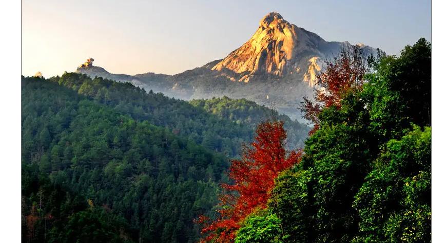 广东省韶关市云髻山风景区,云髻山海拔1500左右