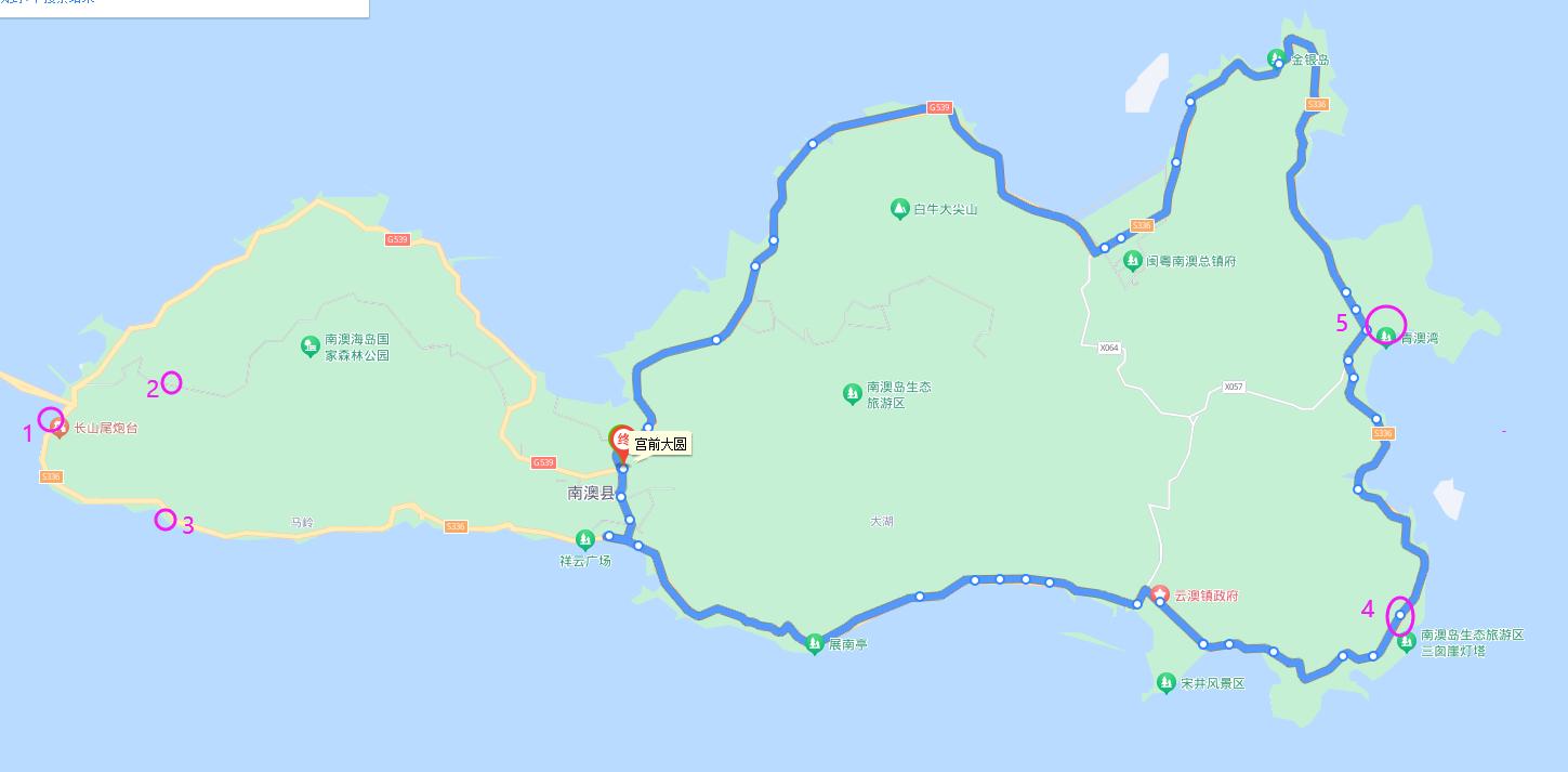 南澳自驾游一日游攻略,南澳一日游路线规划