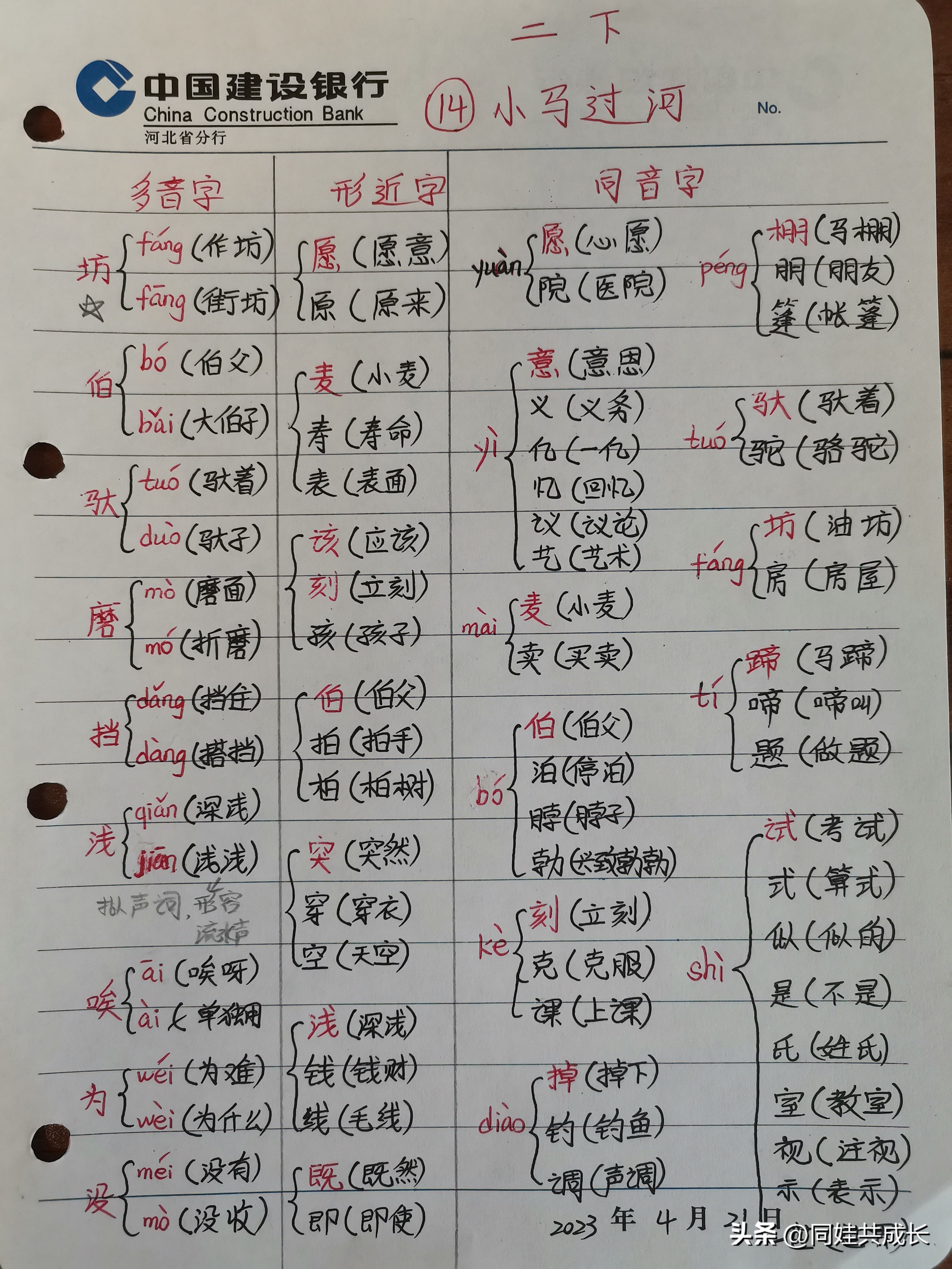 二年级下册语文第14课小马过河,二年级小马过河的故事完整版下册