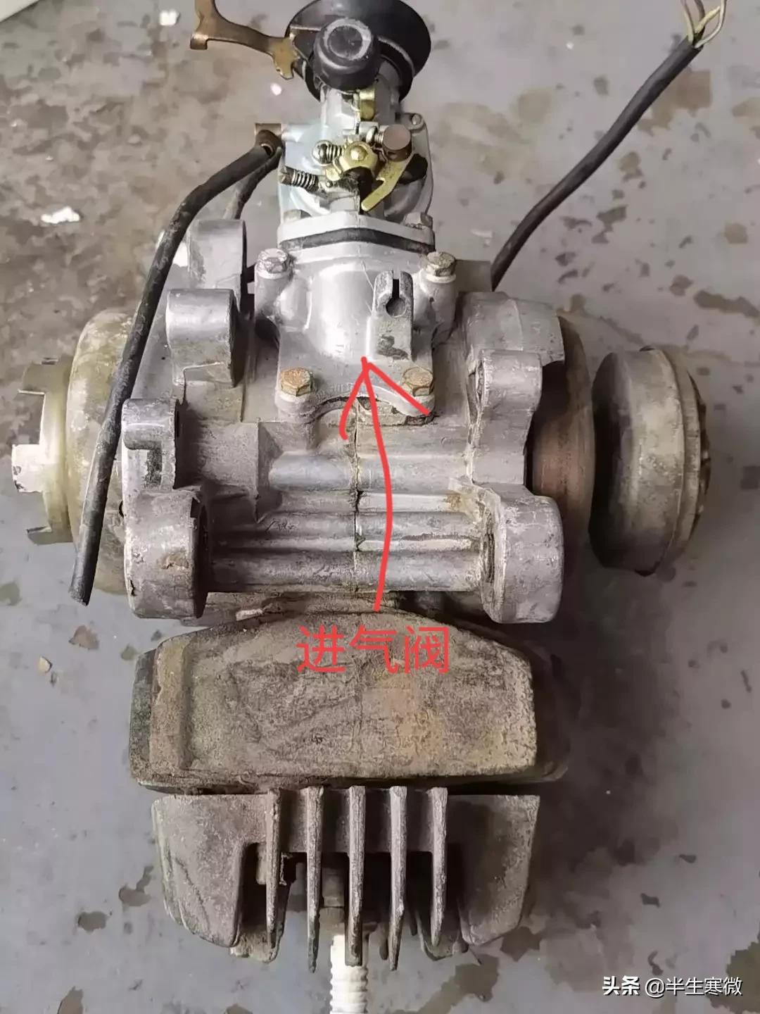 90年代的嘉陵50cc摩托车,嘉陵50二冲程摩托车