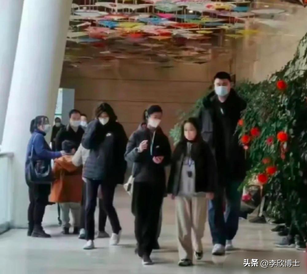 姚明叶莉女儿身高预测,姚明和他的女儿身高