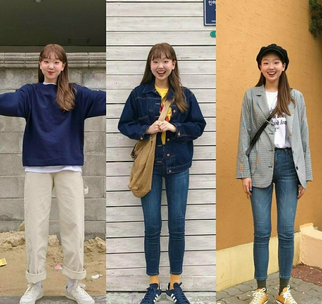 30套最火的韩系穿搭简单又好穿,慵懒风宽松韩版穿搭技巧