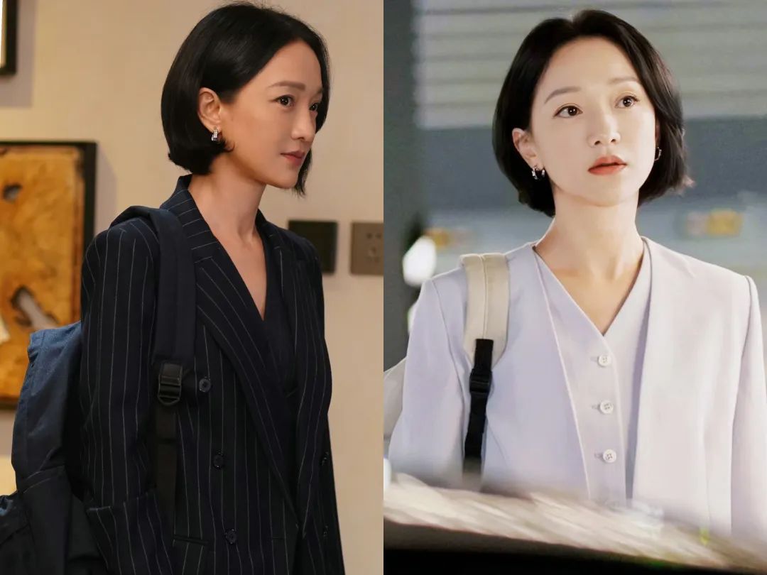 穿大牌西装背200块帆布包，混搭百元球鞋，她演女高管我服！