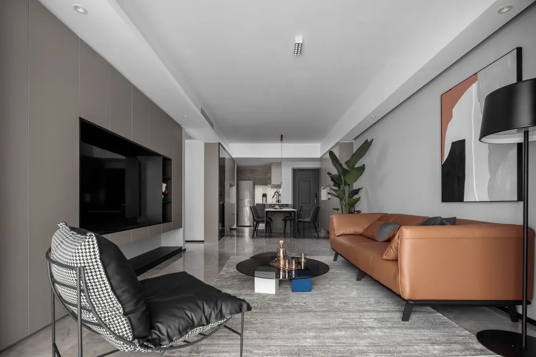 96平米现代轻奢公寓,96平方现代轻奢