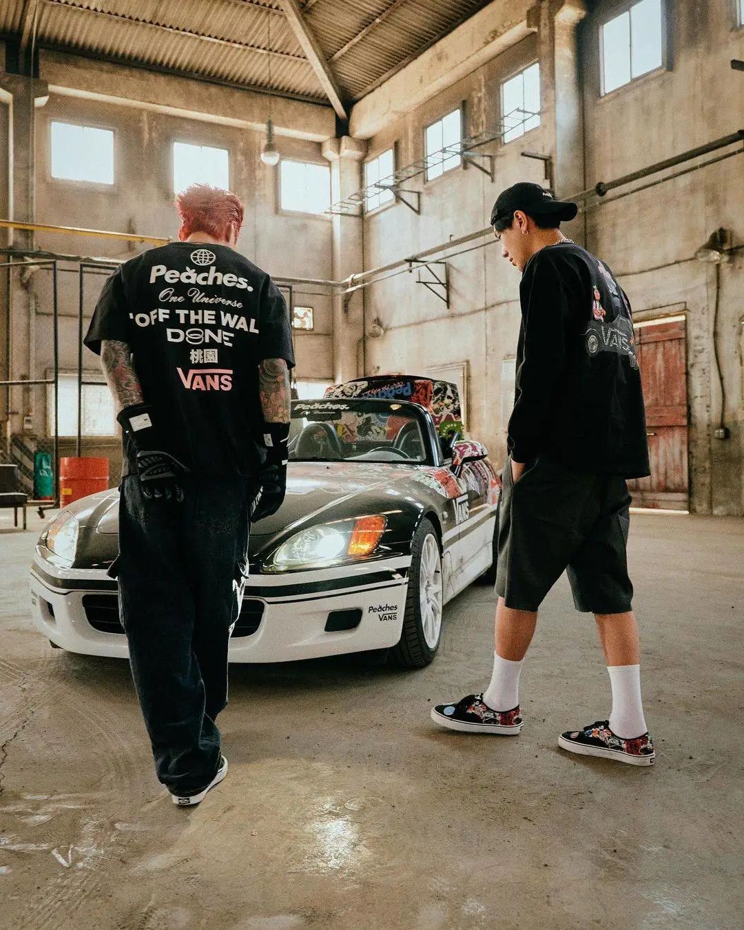 vanspeaches粉黑,vans2024年联名款