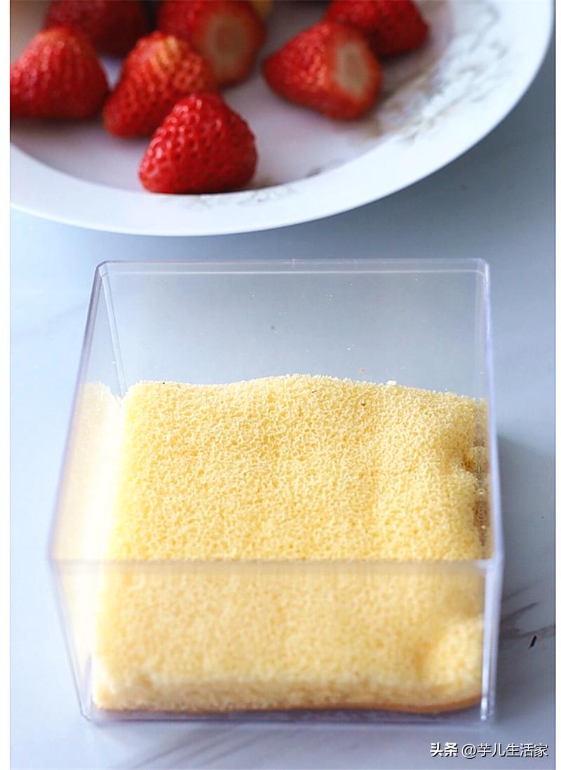 春游必备小甜品蛋糕,夏日野餐必备盒子蛋糕