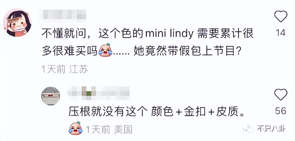 台湾名媛拍节目买假名牌,台湾女星假爱马仕