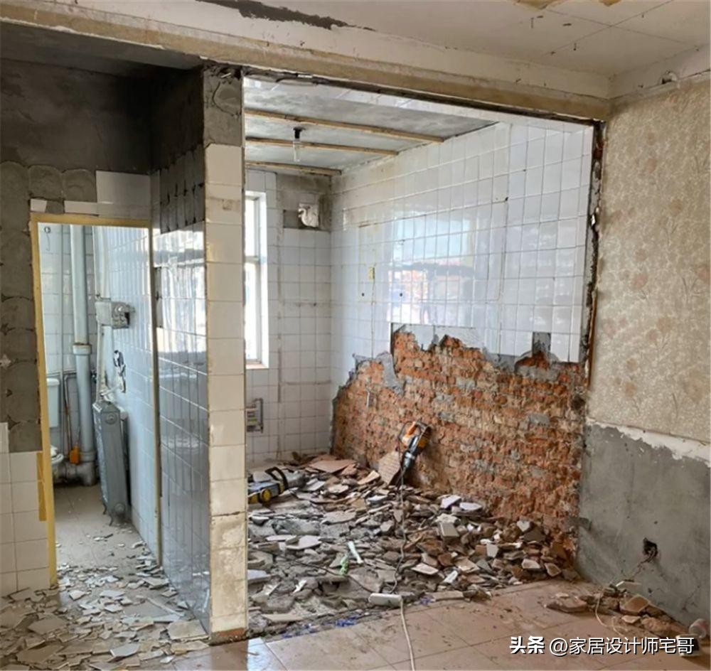 30岁独居女生改造破房子,北京老破小简单翻新