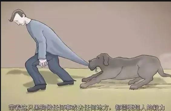 抑郁症病人自画像,抑郁症心理画像