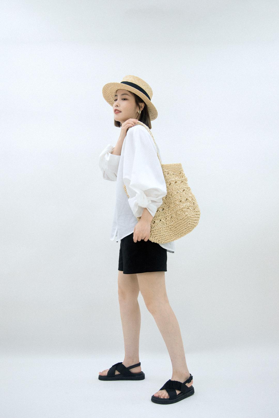 胶囊衣橱春季穿搭,夏日简单实用一衣多穿