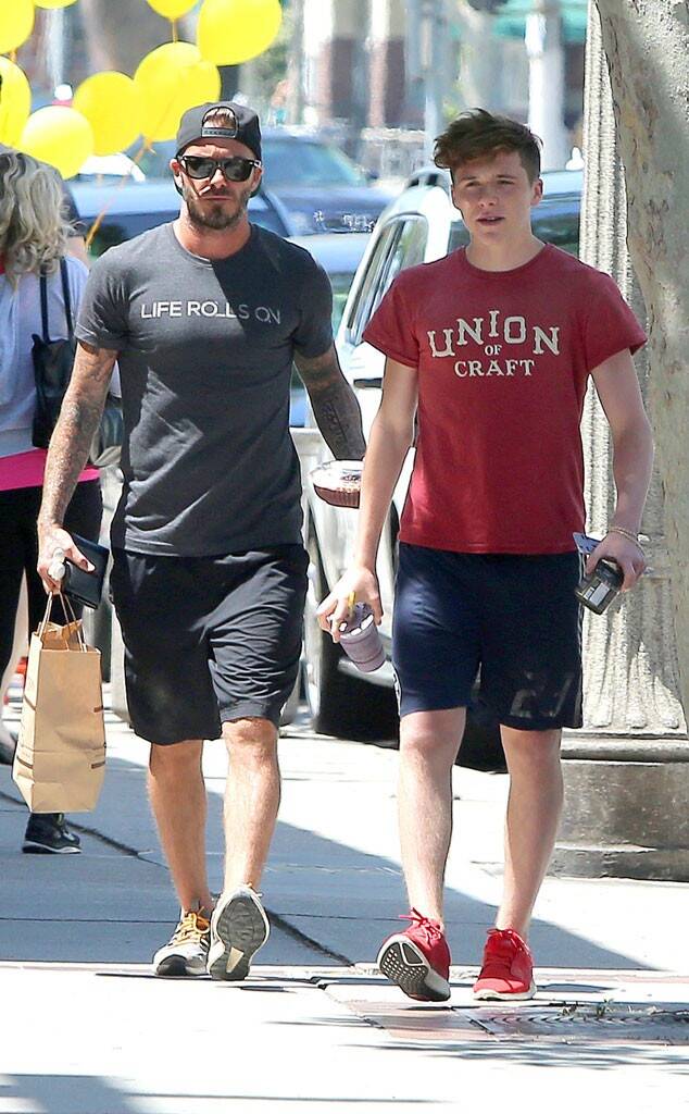 贝克汉姆年轻帅照机场,贝克汉姆帅气有型