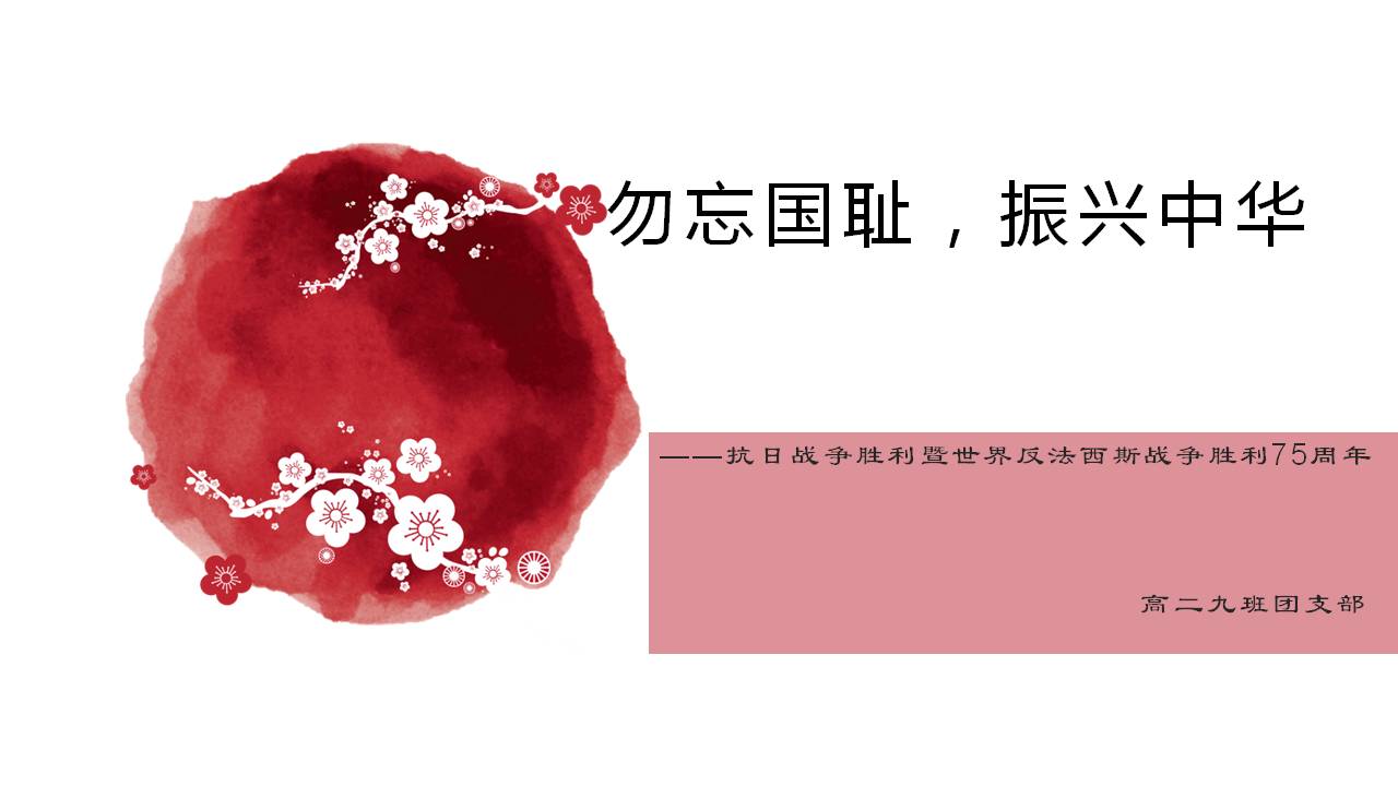 勿忘国耻振兴中华ppt有关的视频,勿忘国耻振兴中华的ppt课件带讲解