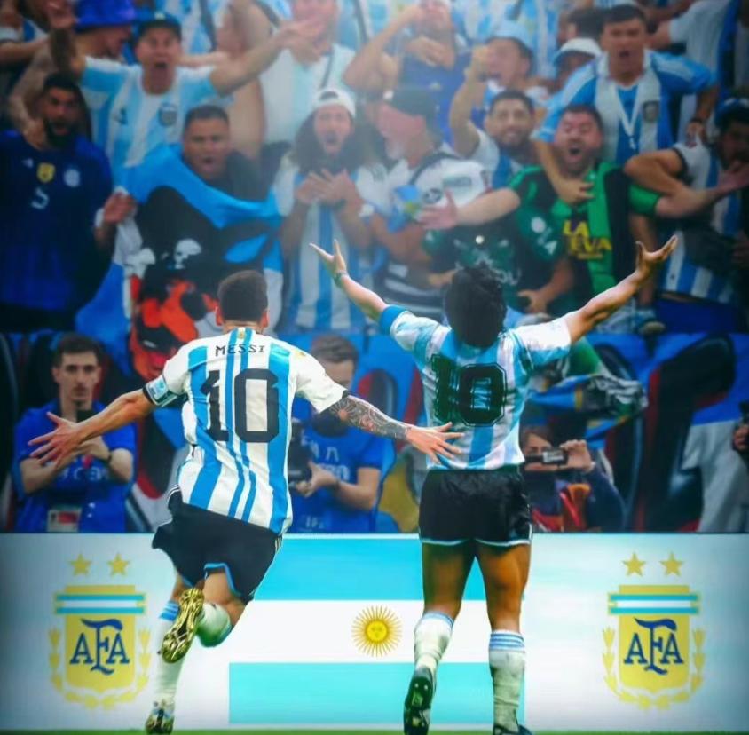 阿根廷两代球王被绝杀,公认的两个球王